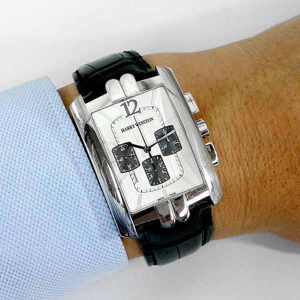 ハリー・ウィンストン（HARRY WINSTON） アベニューC クロノグラフ 
