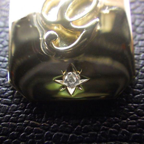 G-BALLER / ジーボーラー】K18 イニシャル チャーム ペンダント