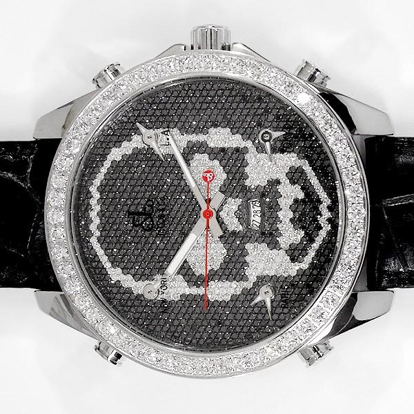 JACOB&CO ジェイコブ ファイブタイムゾーン ペラフィネスカル 文字盤  