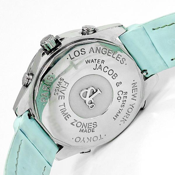ファイブタイムゾーン JACOB&CO ジェイコブ ワールドマップ 47mm 純正 