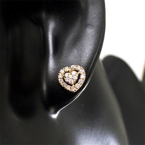 18金　ダイヤ　ハート型ピアス imgrc0084096744.jpg