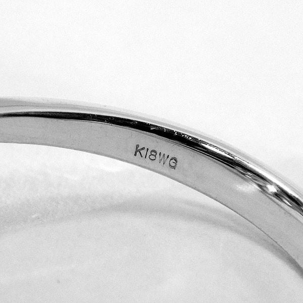 ダイヤモンドリング フラワー 18金 天然ダイヤ 0.75ct リング 指輪 K18 