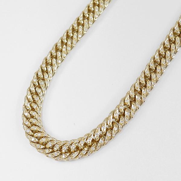 喜平ネックレス 18金 100g 60cm ダイヤモンド 喜平 6面 ダブル 喜平ネックレス 18金 100g 60cm ダイヤモンド 喜平 6面 ダブル