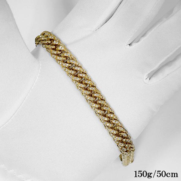 新品 18金 ネックレス ダイヤモンド 喜平 6面 ダブル ダイヤ K18 新品 18金 ネックレス ダイヤモンド 喜平 6面 ダブル ダイヤ K18