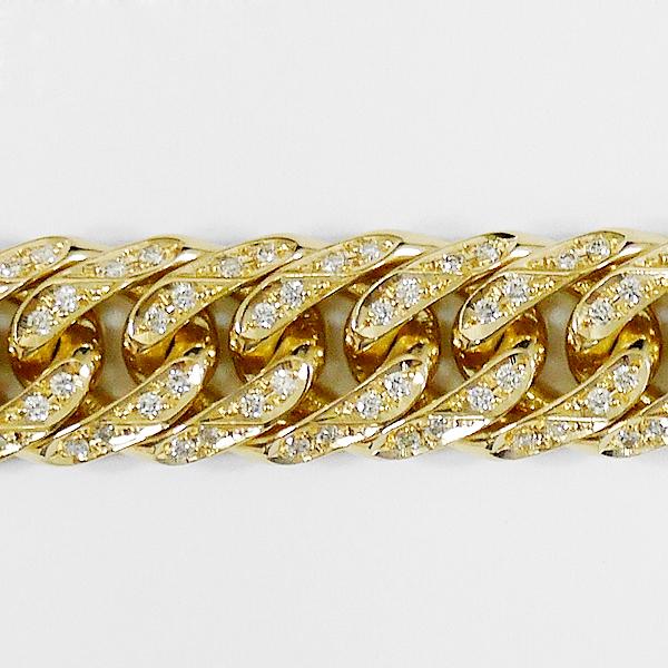 新品在庫】喜平チェーン ダイヤモンド ネックレス 18金 200g 60cm 天然 