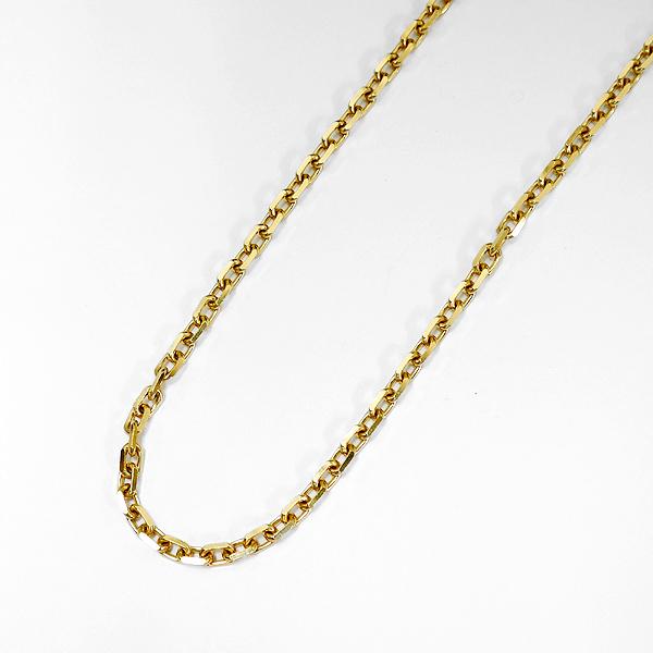 18K アズキ ネックレス チェーン 約30g メンズ イエローゴールド 18K アズキ ネックレス チェーン 約30g メンズ イエローゴールド