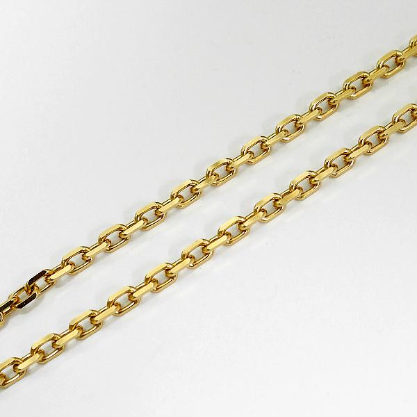 18K アズキ ネックレス チェーン 約30g メンズ イエローゴールド 18K アズキ ネックレス チェーン 約30g メンズ イエローゴールド