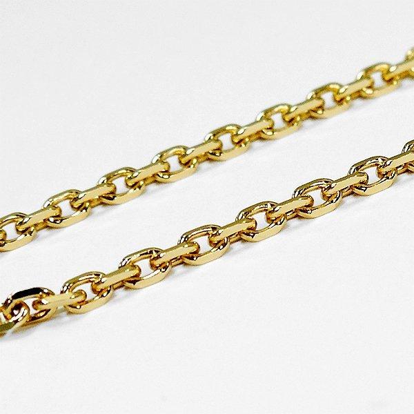 ぶりぶりStore K18 1.5mmカットアズキ55cm - アクセサリー ぶりぶりStore K18 1.5mmカットアズキ55cm - アクセサリー