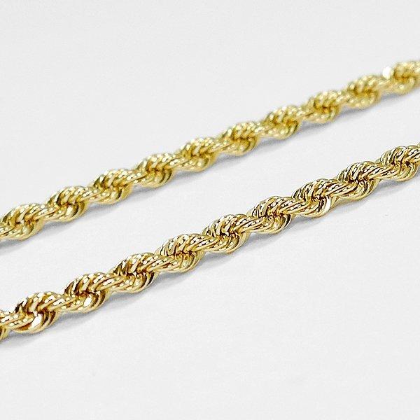 18K ネックレスチェーン メンズ パイプロープ ネックレス 18K ネックレスチェーン メンズ パイプロープ ネックレス