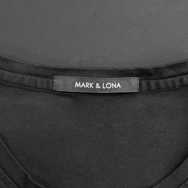 未使用品 マークアンドロナ クリスタル スカル Tシャツ ブラック L MARK&LONA（マークアンドロナ） 激レア 完売品 スカルTシャツ 黒