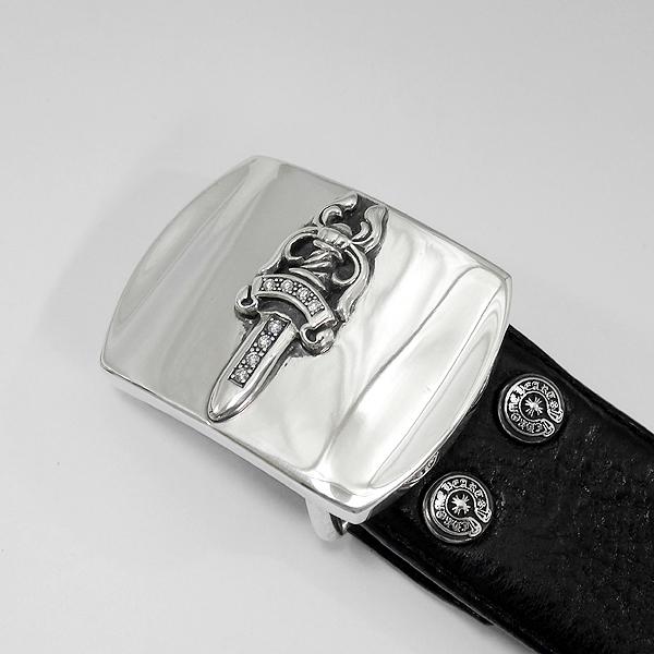 CHROME HEARTS クロムハーツ ミリタリーバックル ダガー ダイヤ CHROME HEARTS クロムハーツ ミリタリーバックル ダガー ダイヤ