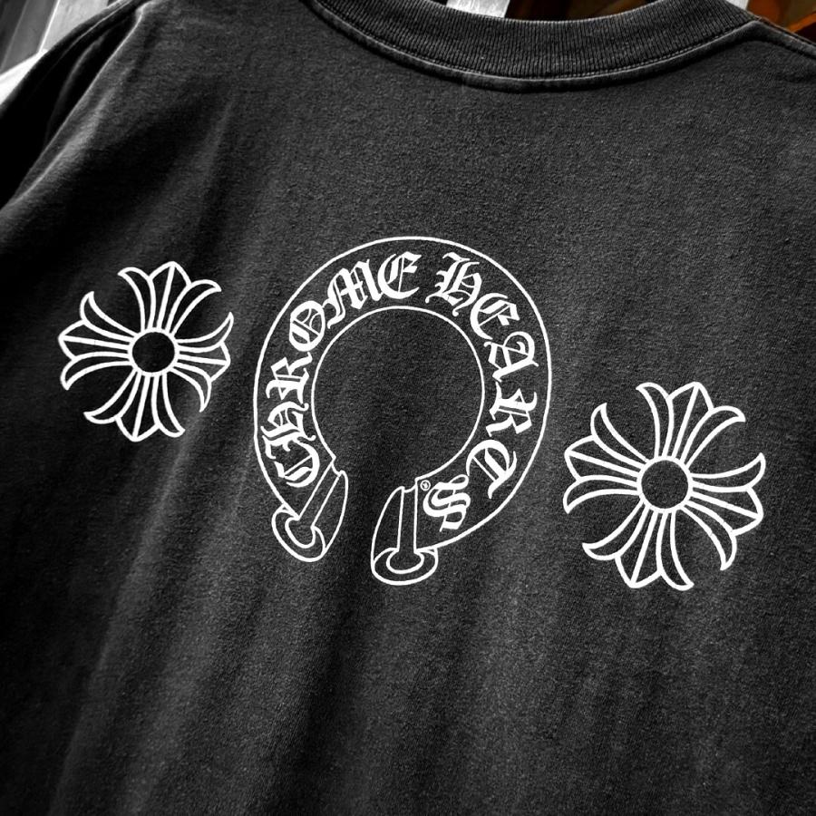 CHROME HEARTS オールドクロムハーツTシャツ ブラック CHROME HEARTS（クロムハーツ） 【激レア/オールド/ヴィンテージ