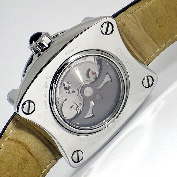 【超美品OH済】セイコー ガランテ GMT スプリングドライブ SBLA035 SEIKO | セイコー ガランテ ダイヤモンド 黒 レザーベルト