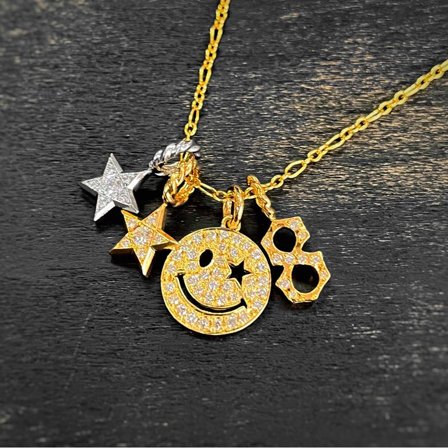 SJX DIAMOND NUMBER CHARM 「8」 K18 YG 6ZC0118 ダイヤペンダント ネックレストップ ナンバー 数字 ゴールドジュエリー メンズ レディース SJX DIAMOND NUMBER CHARM 「8」 K18 YG 6ZC0118 ダイヤペンダント ネックレストップ ナンバー 数字 ゴールドジュエリー メンズ レディース
