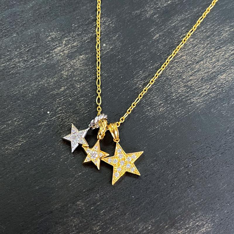 SJX DIAMOND STAR CHARM K18 WG 6ZC0137 ダイヤペンダント SJX DIAMOND STAR CHARM K18 WG 6ZC0137 ダイヤペンダント