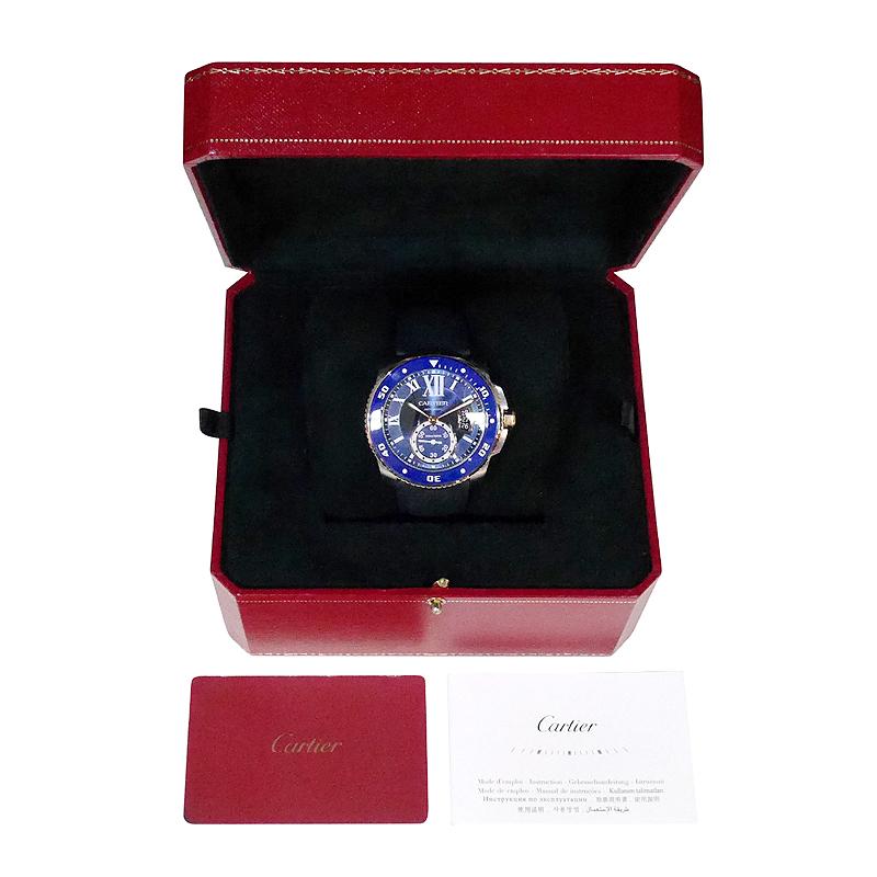 CALIBRE DE CARTIER 【新品ベルト/ギャランティ/冊子付属】CARTIER
