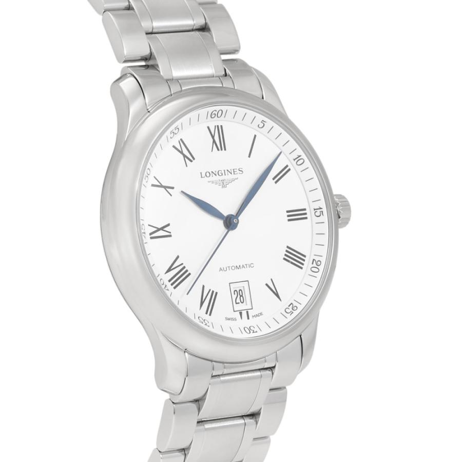 ロンジン LONGINES マスター コレクション L2.628.4.11.6 ホワイト文字盤 新品 腕時計 メンズの画像
