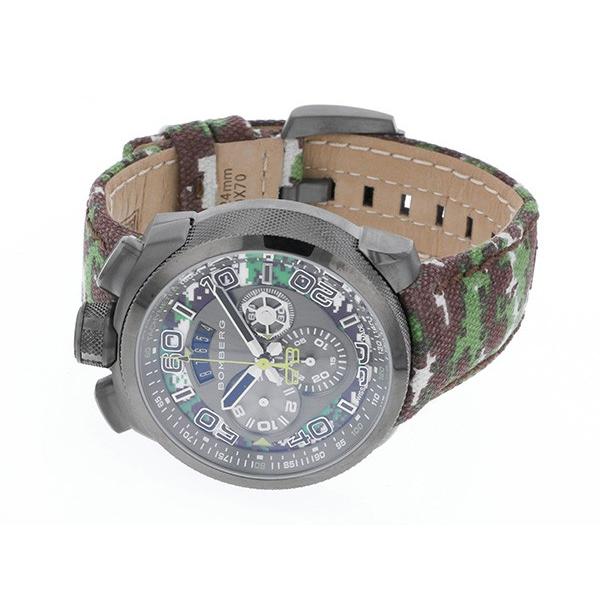 ボンバーグ BOMBERG ボルト68 カモフラージュ リミテッドエディション BS45CHPGM.038.3 グレー文字盤 腕時計 メンズの画像