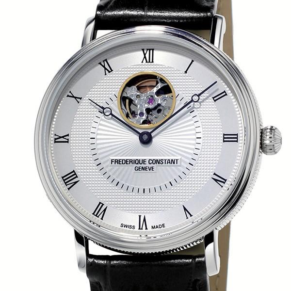 フレデリック・コンスタント FREDERIQUE CONSTANT スリムライン クラシック オートマチック ハートビート FC-312MC4S36 シルバー文字盤 新品 腕時計 メンズ