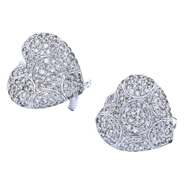 K18WG ホワイトゴールド ダイヤモンド OTHER ピアス