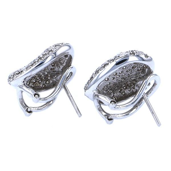 K18WG ホワイトゴールド ダイヤモンド OTHER ピアス