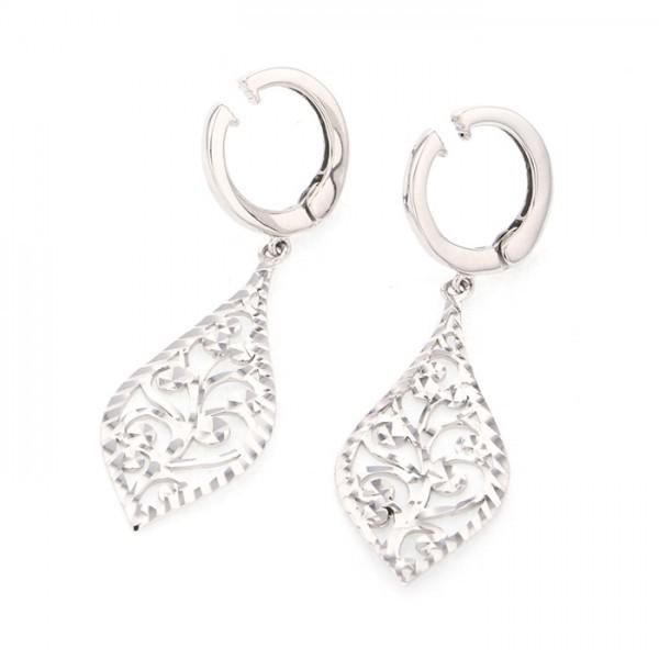 K18WG ホワイトゴールド OTHER ピアス