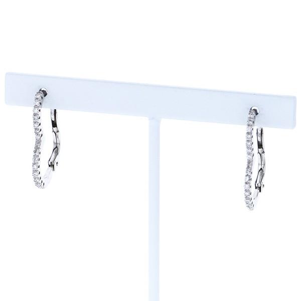 K18WG ホワイトゴールド ダイヤモンド OTHER ピアス(51520円)