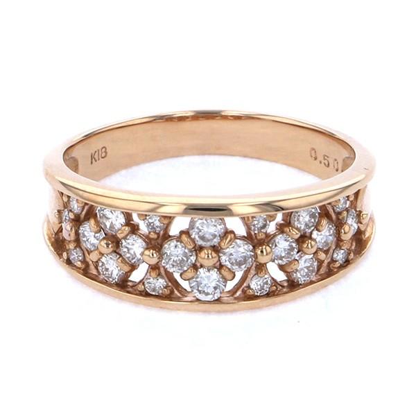 K18PG ピンクゴールド ダイヤモンド OTHER リング リング K18PG ピンクゴールド ダイヤモンド OTHER J204326
