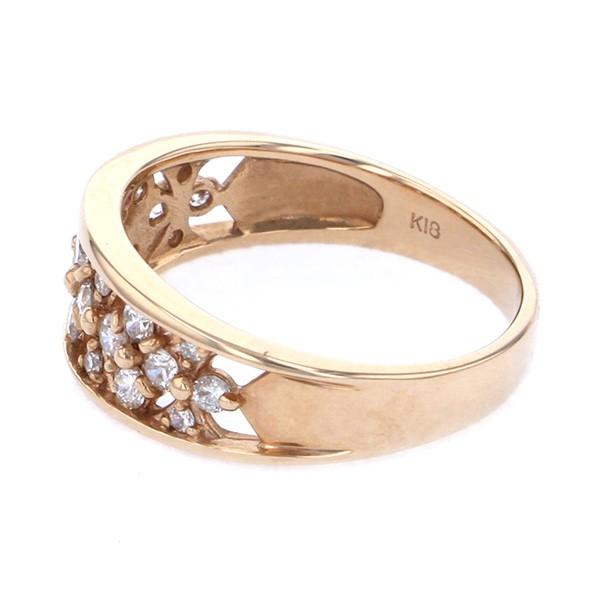 K18PG ピンクゴールド ダイヤモンド OTHER リング リング K18PG ピンクゴールド ダイヤモンド OTHER J204326