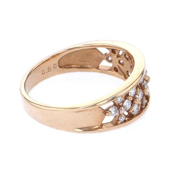 K18PG ピンクゴールド ダイヤモンド OTHER リング リング K18PG ピンクゴールド ダイヤモンド OTHER J204326