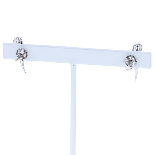 大人気 K18WG ホワイトゴールド ダイヤモンド OTHER ピアス 【IQY1029140452】(36270円)