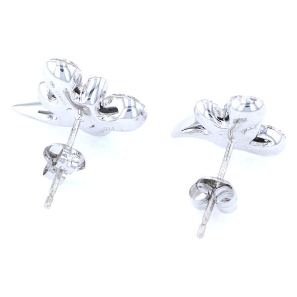大人気 K18WG ホワイトゴールド ダイヤモンド OTHER ピアス 【IQY1029140452】(36270円)