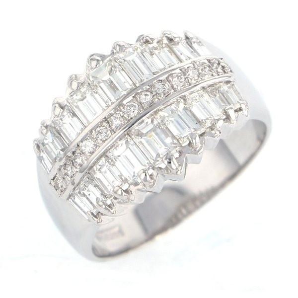 プラチナ900 ダイヤモンド リング : ジェムキャッスルゆきざき - 通販