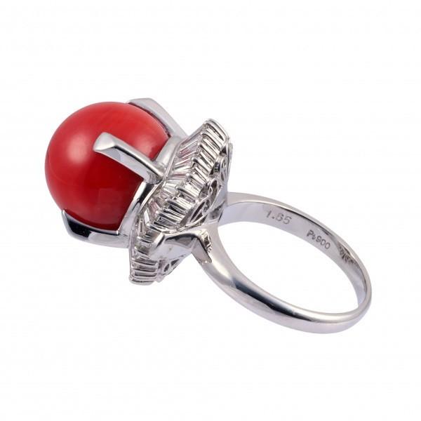 ウルトラ！ PT900 サンゴ ダイヤモンド OTHER リング 【HOV2509750835】(88452円)