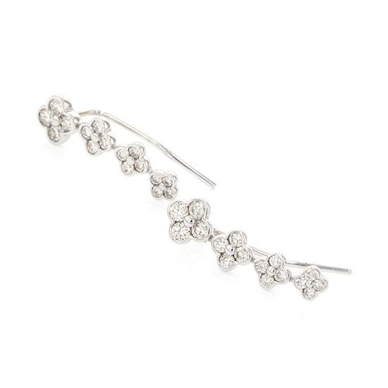 K18WG ホワイトゴールド ダイヤモンド OTHER ピアス