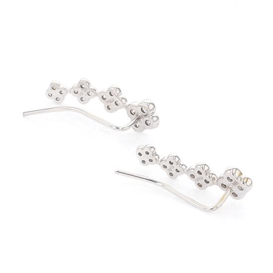 即購入可★ K18WG ホワイトゴールド ダイヤモンド OTHER ピアス 【GMS3082566371】(108640円)