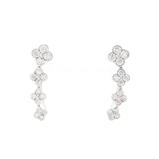 即購入可★ K18WG ホワイトゴールド ダイヤモンド OTHER ピアス 【GMS3082566371】(108640円)