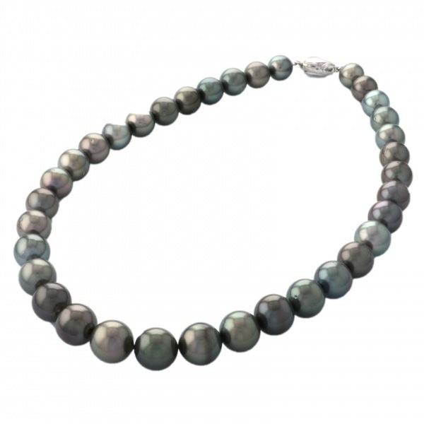 SV シルバー パール ネックレス タヒチパール SV シルバー パール ネックレス タヒチパール