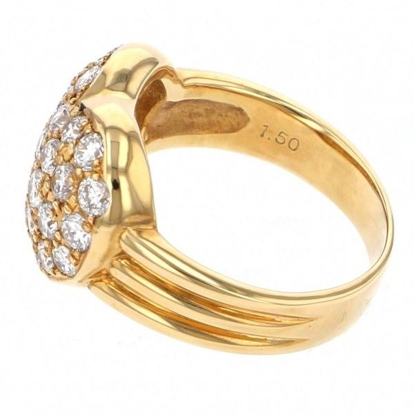 【数量限定アウトレット品】 K18YG イエローゴールド ダイヤモンド リング 【CEG3519097576】(124025円)