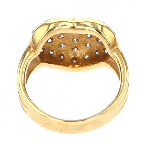 【数量限定アウトレット品】 K18YG イエローゴールド ダイヤモンド リング 【CEG3519097576】(124025円)