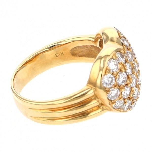 【数量限定アウトレット品】 K18YG イエローゴールド ダイヤモンド リング 【CEG3519097576】(124025円)