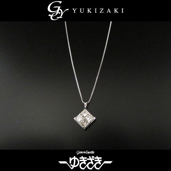 K18WG ホワイトゴールド ダイヤモンド OTHER ネックレス