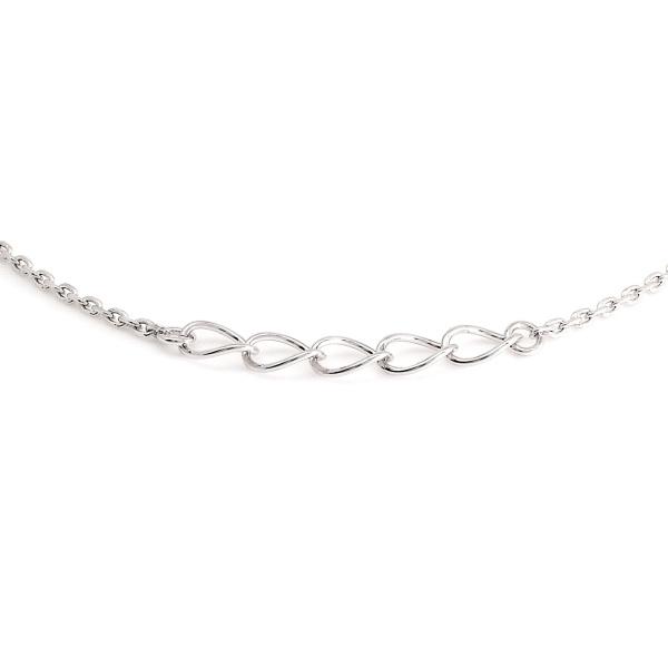 美品 K18WG ホワイトゴールド ボールチェーンブレスレット 楽天市場】k18 ブレスレット レディース ホワイトゴールド