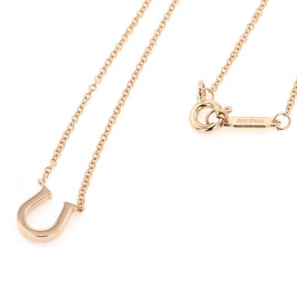 ティファニー ピンクゴールド ホースシュー ネックレス ペンダント K18pg 中古 J ジェムキャッスルゆきざき 通販 Yahoo ショッピング