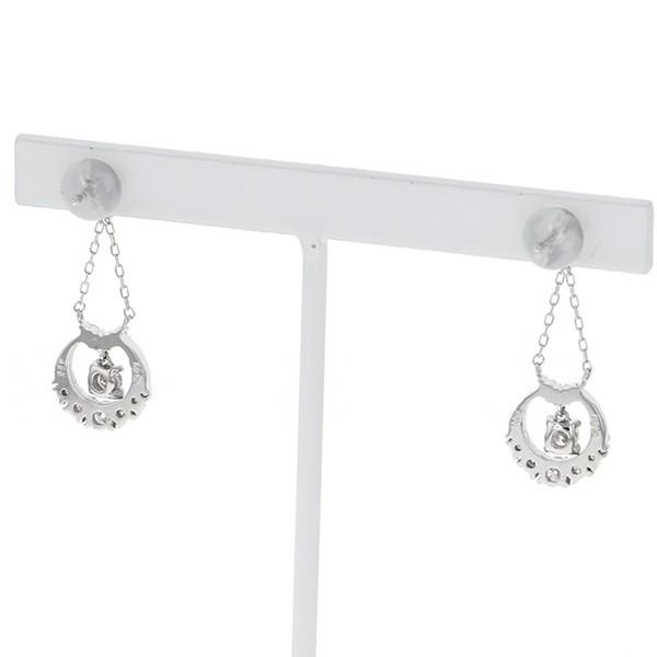 【中古品 】 K18WG ホワイトゴールド ダイヤモンド OTHER ピアス 【LWH1136092286】(40040円)