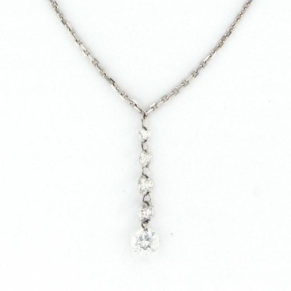 K18WG ホワイトゴールド ダイヤモンド OTHER ネックレス