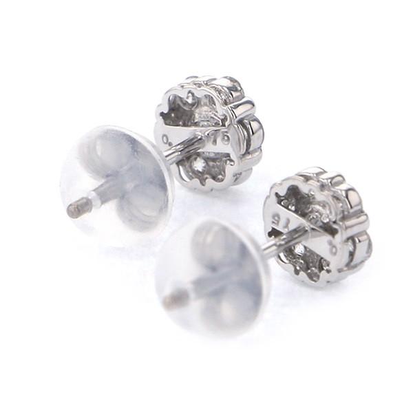 K18WG ホワイトゴールド ダイヤモンド OTHER ピアス ピアス K18WG ホワイトゴールド ダイヤモンド OTHER J261454 5mm