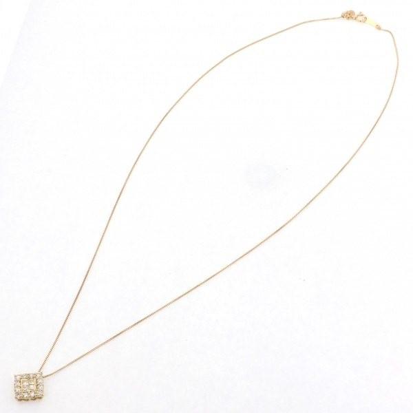 【新登場】 K18YG イエローゴールド ダイヤモンド ネックレス/ペンダント 【XUR1103627082】(38896円)