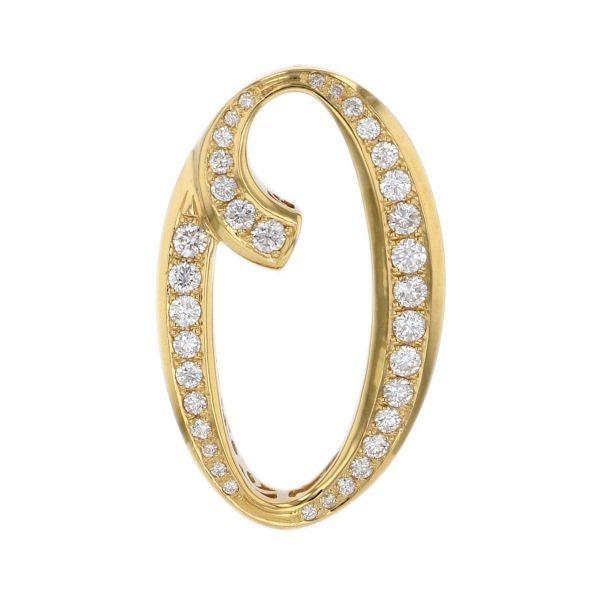 ノンブル 【NOMBRE】アルファ ゆきざき イニシャルペンダント【K】Sサイズ NOMBRE ノンブル ゆきざき イニシャルペンダント K ネックレス Mサイズ