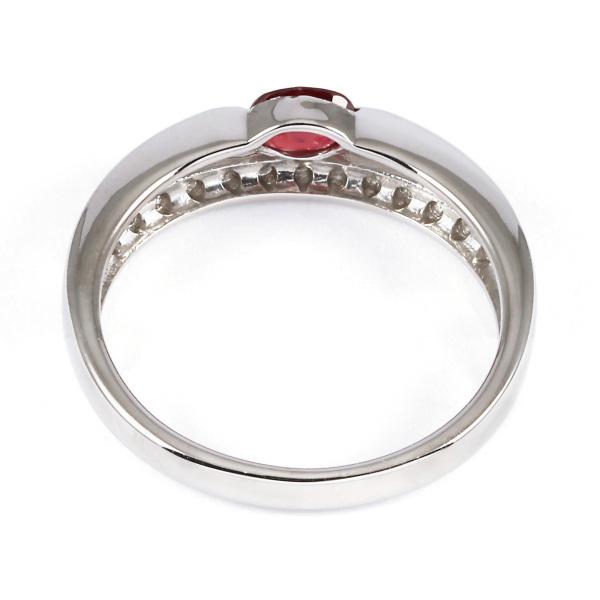 プラチナ900 ルビー ダイヤモンド リング : ジェムキャッスルゆきざき